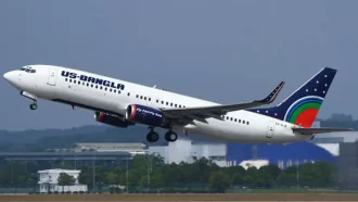 ঢাকায় ব্যর্থ হয়ে সিলেটে এলো তিন দেশের ফ্লাইট