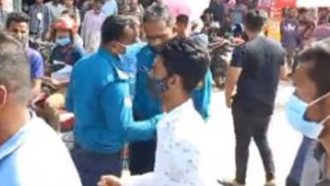 সিলেট-সুনামগঞ্জ সড়ক শিক্ষার্থীদের অবরোধ