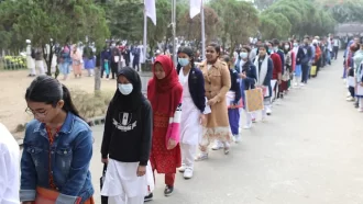 হাজারো শিক্ষার্থীর অংশগ্রহণে সিলেটে গণিত উৎসবের উদ্বোধন