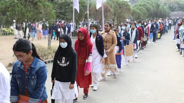 হাজারো শিক্ষার্থীর অংশগ্রহণে সিলেটে গণিত উৎসবের উদ্বোধন
