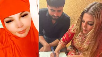 নাম বদলের পর হিজাব পরে ভিডিও দিলেন রাখি