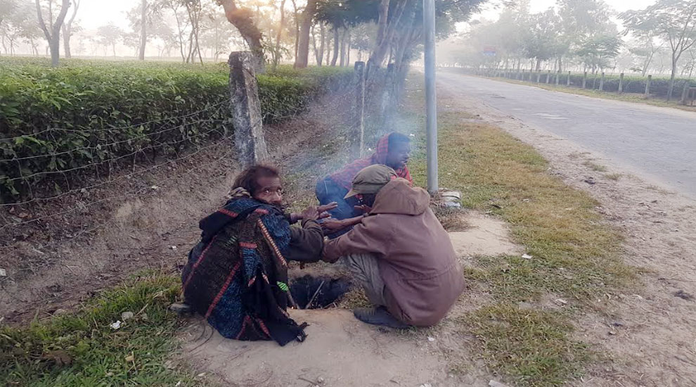 শ্রীমঙ্গলে মৃদু শৈত্যপ্রবাহ বইছে