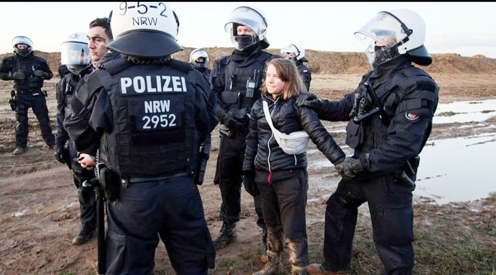 জলবায়ু রক্ষায় প্রতিবাদ কোনও অপরাধ নয়: গ্রেটা থুনবার্গ