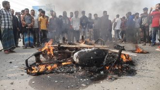 নির্যাতনে ব্যবসায়ীর মৃত্যুর অভিযোগ, ভাঙচুর-মহাসড়ক অবরোধ