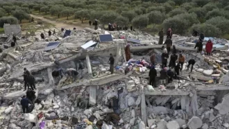 সিরিয়া-তুরস্ক ভূমিকম্প, নিহত ছাড়ালো ৪৫ হাজার