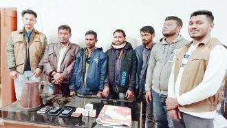 হবিগঞ্জে ৫ জুয়াড়ি আটক, সরঞ্জাম উদ্ধার