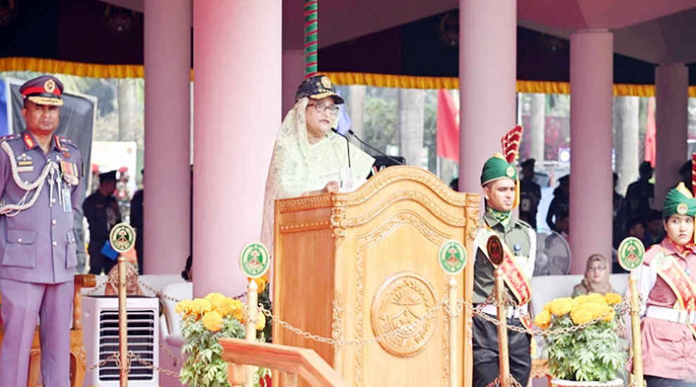 বাংলাদেশ আর কখনো পেছনে ফিরে তাকাবে না : প্রধানমন্ত্রী