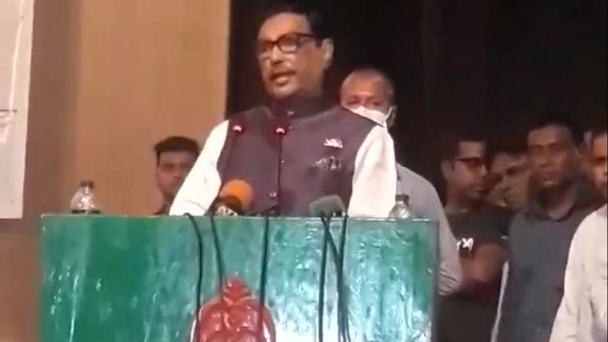 পাকিস্তান ছাড়া পৃথিবীর কোনো দেশে তত্ত্বাবধায়ক সরকার নেই : কাদের