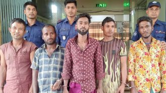 কোম্পানীগঞ্জে ৫ জুয়াড়ি আটক
