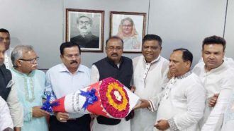 সিলেটে কেন্দ্রীয় আ. লীগের নেতৃবৃন্দ, কর্মী সমাবেশ সন্ধ্যায়