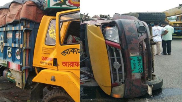 দক্ষিণ সুরমায় ভয়াবহ সড়ক দুর্ঘটনা, ১১ জন স্পট ডেড