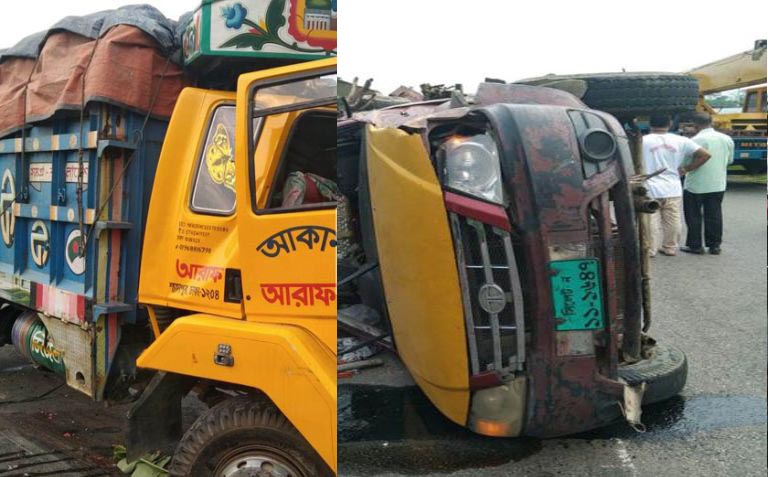 দক্ষিণ সুরমায় ভয়াবহ সড়ক দুর্ঘটনা, ১১ জন স্পট ডেড