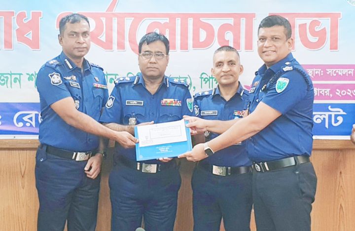 সিলেট রেঞ্জে শ্রেষ্ঠ এসপি আবদুল্লাহ আল মামুন