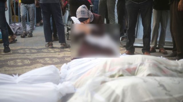 গাজায় ইসরায়েলি হামলায় নিহত ছাড়াল ৮ হাজার