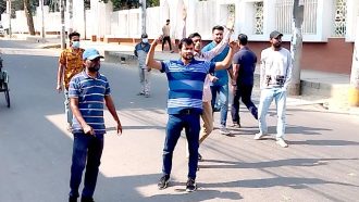 সিলেটে জেলা যুবদল নেতাকর্মীদের ককটেল বিস্ফোরণ