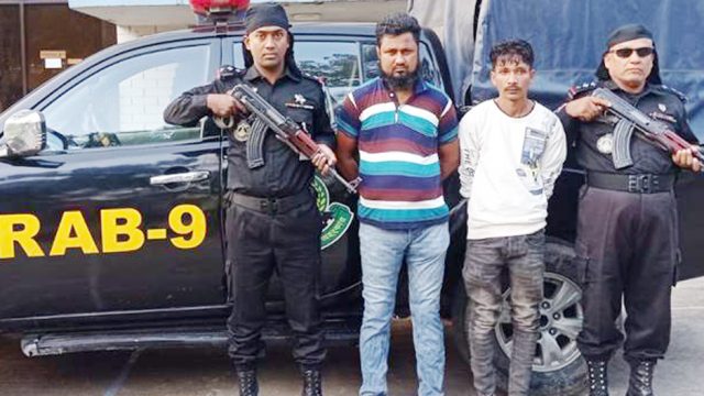 র‍্যাবের জালে অজ্ঞান পার্টির মূল হোতা ও তার সহযোগী