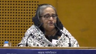 খালেদা জিয়াকে ভোট চুরির অপরাধে বিদায় নিতে হয়েছিল : প্রধানমন্ত্রী