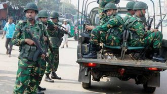নির্বাচনে সেনা মোতায়েনের নীতিগত অনুমোদন দিয়েছেন রাষ্ট্রপতি