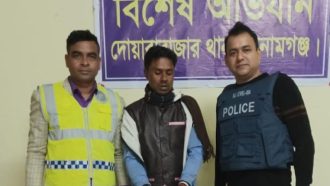 দোয়ারাবাজারে ইয়াবাসহ ব্যবসায়ী আটক