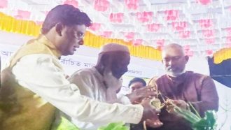 কুলাউড়ায় এমপি নাদেলকে গণসংবর্ধনা