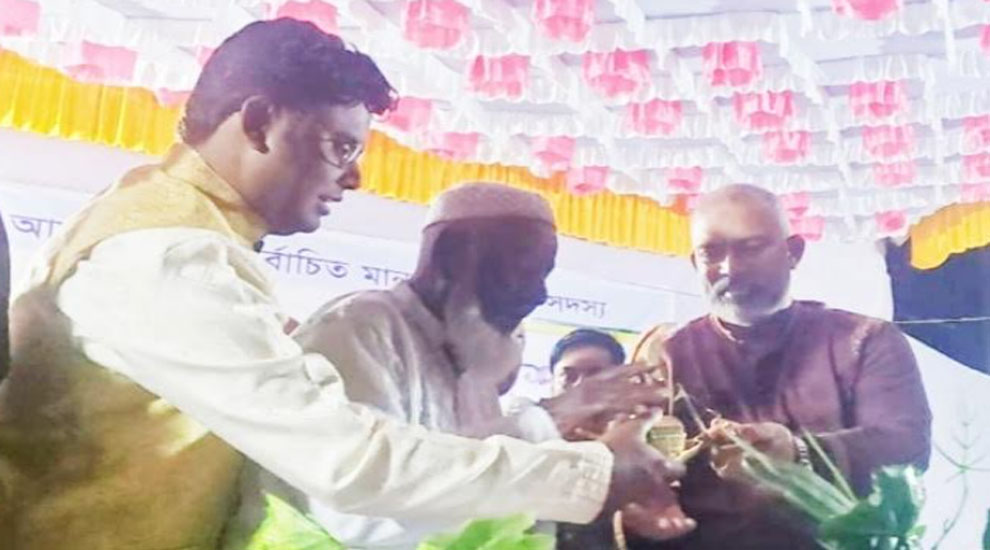 কুলাউড়ায় এমপি নাদেলকে গণসংবর্ধনা