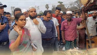 চারখাই বাজারে ভ্রাম্যমাণ আদালতের অভিযানে দুই প্রতিষ্ঠানকে জরিমানা