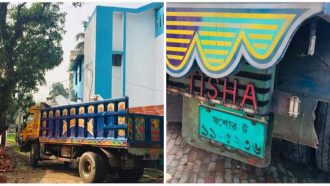 বিশ্বনাথে চিনির বড় চালান জব্দ, আটক পাঁচ চোরাকারবারি