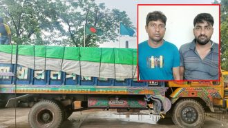 সিলেটে ডিবি’র অভিযানে ভারতীয় চিনির বড় চালান জব্দ, আটক ২