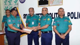 টানা তৃতীয়বার শ্রেষ্ঠ ওসি নির্বাচিত হলেন হারুন রশীদ