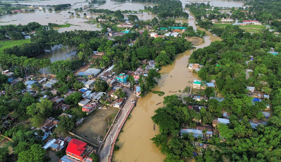 সিলেটে ২৪ ঘণ্টায় ১৪৩ মিমি বৃষ্টিপাত