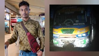 জৈন্তাপুরে বাসের ধাক্কায় প্রাণ গেল মালদ্বীপ প্রবাসীর