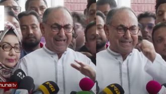 আদালত চত্বরে কাঁদলেন মির্জা আব্বাস