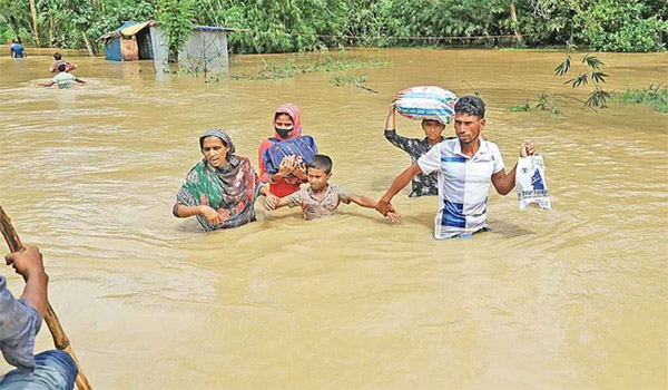 বন্যায় ১৮ জনের মৃত্যু, ক্ষতিগ্রস্ত ৪৯ লাখ ৩৮ হাজার মানুষ