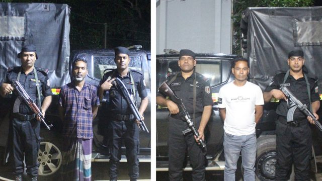 র‌্যাবের অভিযানে দুই হত্যা মামলার আসামি গ্রেফতার