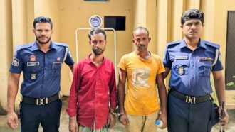 কুলাউড়ায় ডাকাতির অভিযোগে গ্রেফতার দুই