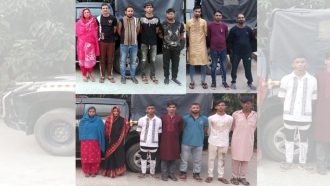 সিলেটে ঢাকার বুনিয়া সোহেল বাহিনীর ১৪ সদস্য গ্রেপ্তার