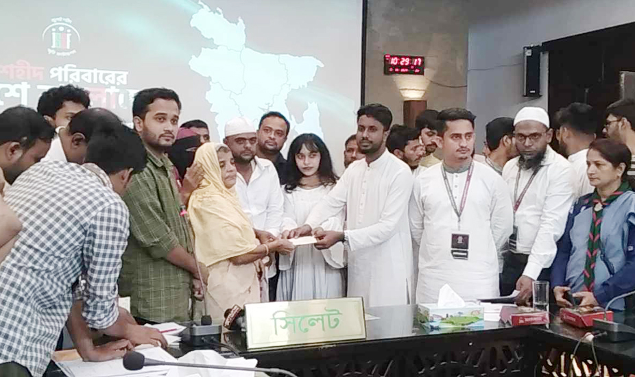 সিলেটে আন্দোলনে নিহত ১৮ জনের পরিবার পেল ৫ লাখ টাকা করে