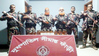 হবিগঞ্জে ৫ দিনে বিজিবির অভিযানে ১০ লক্ষাধিক টাকার মাদক উদ্ধার