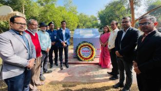 বিয়ানীবাজারে শহীদ বুদ্ধিজীবী দিবস পালিত: জি.সি দেব’র গ্রামের বাড়িতে পুষ্পশ্রদ্ধা