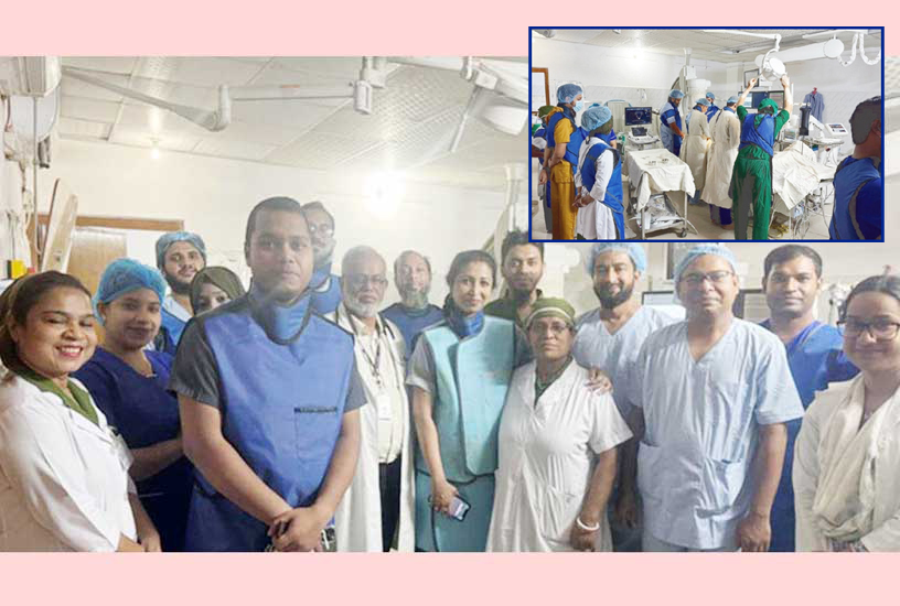 ঢাকার বাইরে সিলেটেই প্রথম শিশু হৃদরোগীদের দেহে ডিভাইস