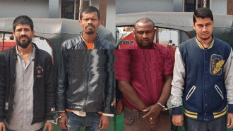 সিলেটে ছিনতাই করতে গিয়ে পুলিশের জালে ৪ জন