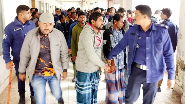 প্রবাসী হত্যা : ৩৭ জন জেলহাজতে