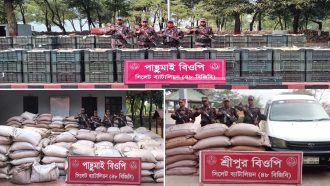 সিলেটে আজও কোটি টাকার ভারতীয় পণ্য জব্দ