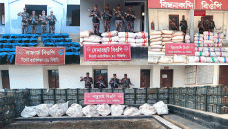 সিলেটে চোরাই পথে আসলো মদ, মাংস : যাচ্ছিলো মাছ, রসুন