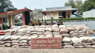 সিলেট সীমান্তে বিপুল পরিমাণ ফল-মাদক জব্দ : আটক ১