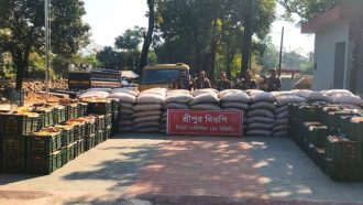 সিলেট সীমান্তে ফের সোয়া কোটি টাকার ভারতীয় পণ্য জব্দ