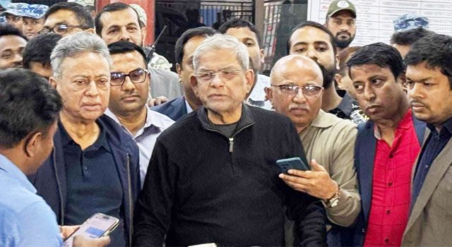 আমরা যেন হাসিনার পাতা ফাঁদে পা না দেই : মির্জা ফখরুল