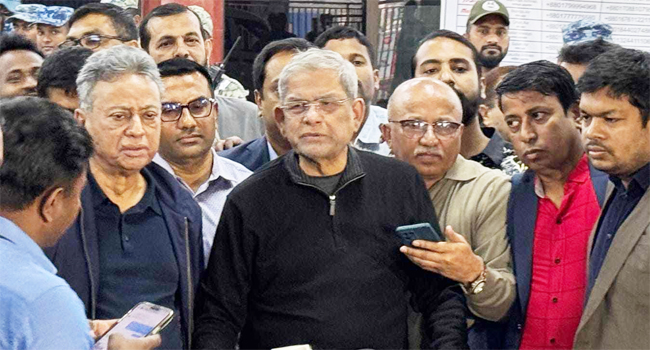 আমরা যেন হাসিনার পাতা ফাঁদে পা না দেই : মির্জা ফখরুল