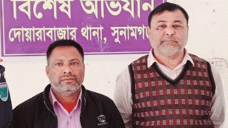 অপারেশন ডেভিল হান্ট : দোয়ারাবাজারে যুবলীগ ও স্বেচ্ছাসেবক লীগ নেতা গ্রেফতার