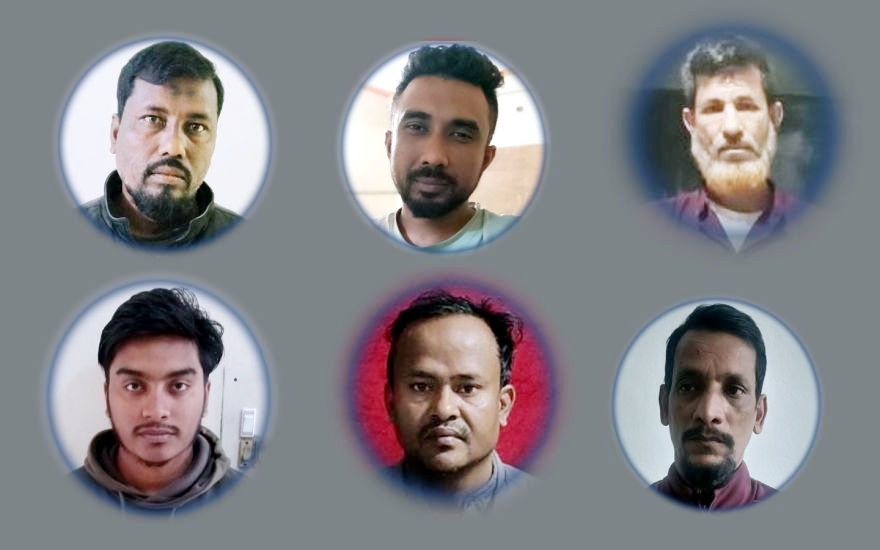বিশেষ অভিযান : সিলেটে আরও ৬ জন গ্রেফতার